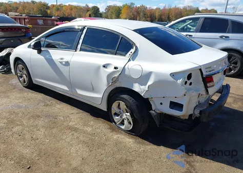 2015 Honda Civic Lx from USA, damaged, VIN 19XFB2F57FE298534